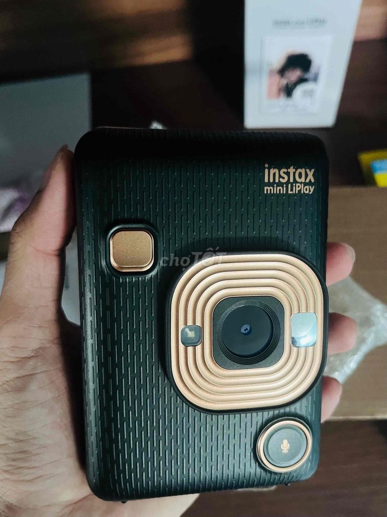 Máy ảnh Fujifilm Instax Mini LiPlay Đen. Mua bán Máy ảnh, Máy quay tại Huyện Bình Chánh Tp Hồ Chí Minh được đăng bởi Bảo Bảo  hình 1