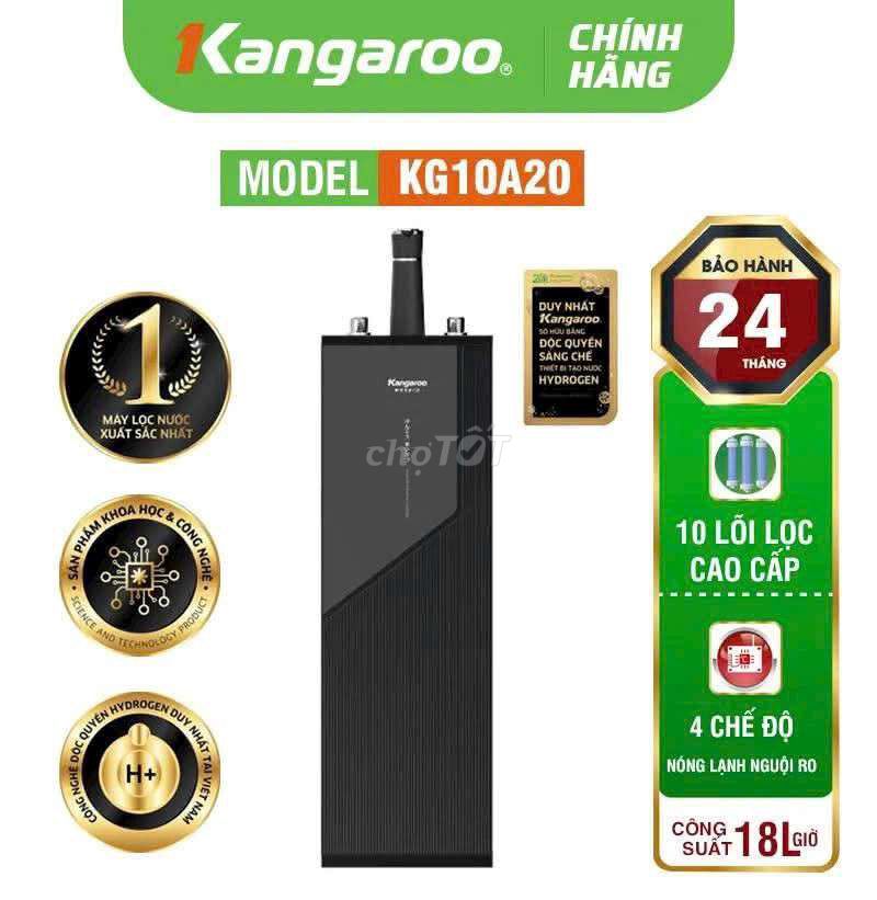 Máy lọc nước Kangaroo KG10A20 Đen. Mua bán Bếp, lò, đồ điện nhà bếp tại Huyện Hóc Môn Tp Hồ Chí Minh được đăng bởi Cao Bá Giang hình 1