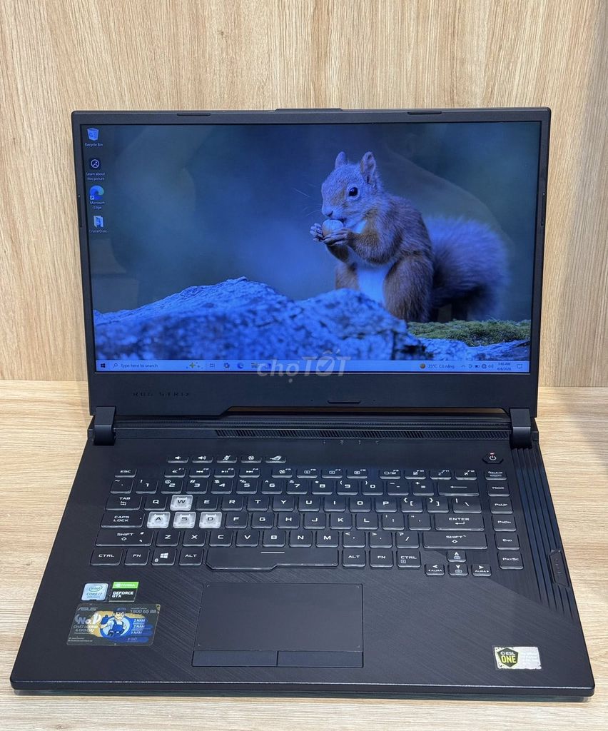Asus ROG Strix 15.6” i7-9750H /8GB/512G/RTX 1650. Mua bán Laptop tại Quận Tân Bình Tp Hồ Chí Minh được đăng bởi Nguyễn Chí Ái hình 1