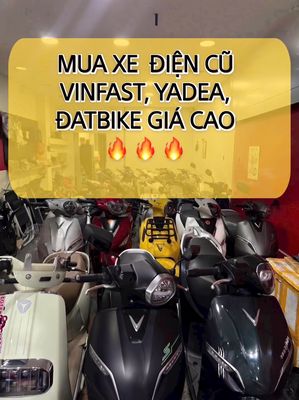 THU MUA XE MÁY ĐIỆN CŨ GIÁ BAO THỊ TRƯỜNG