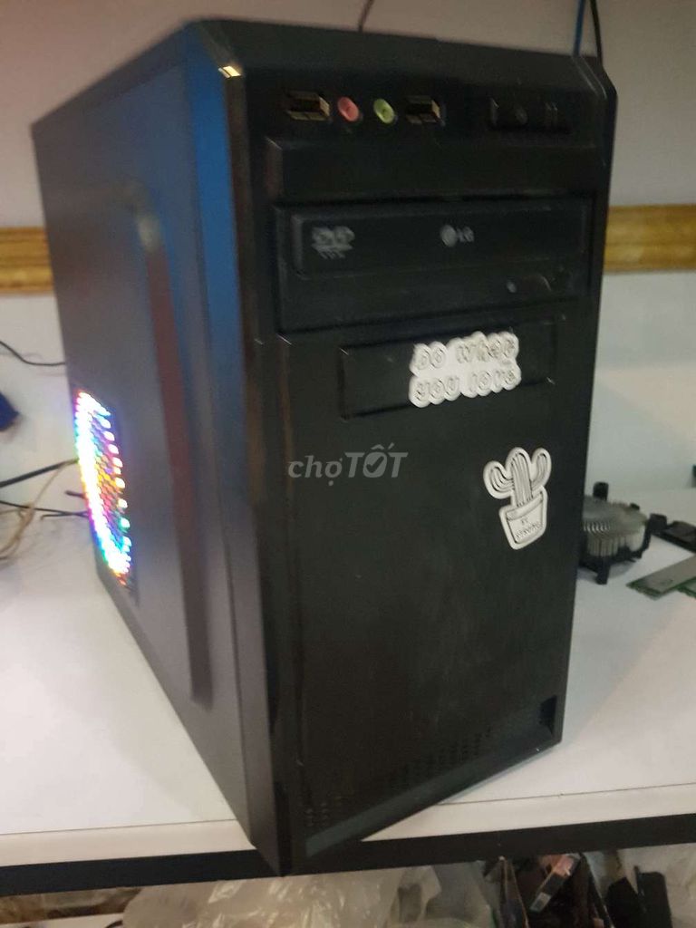 Thùng PC main H81, cpu i3 4150, ram 8gb, ssd 120gb