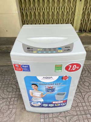 Máy giặt aqua7,0kg giặt vắt êm tiết kiệm điện nước
