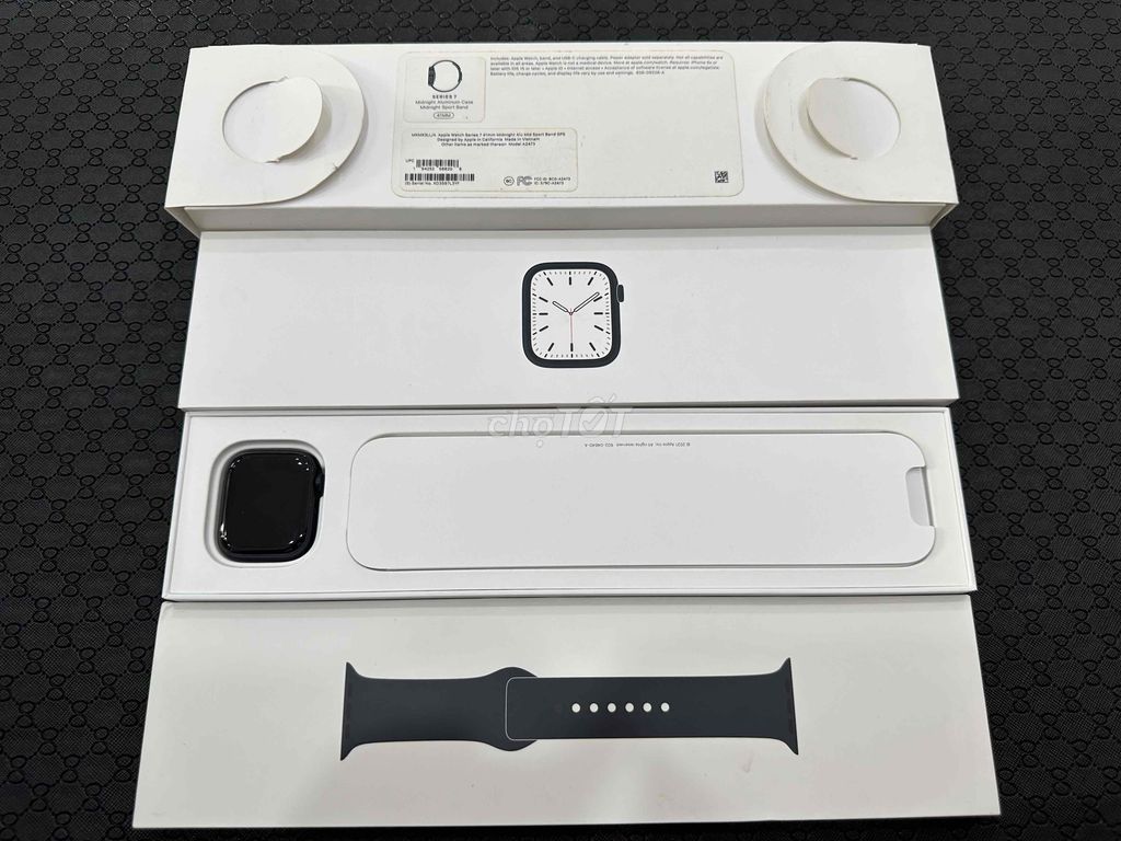 Apple watch Sr7/41mm đen fullbox zin pin cao 100