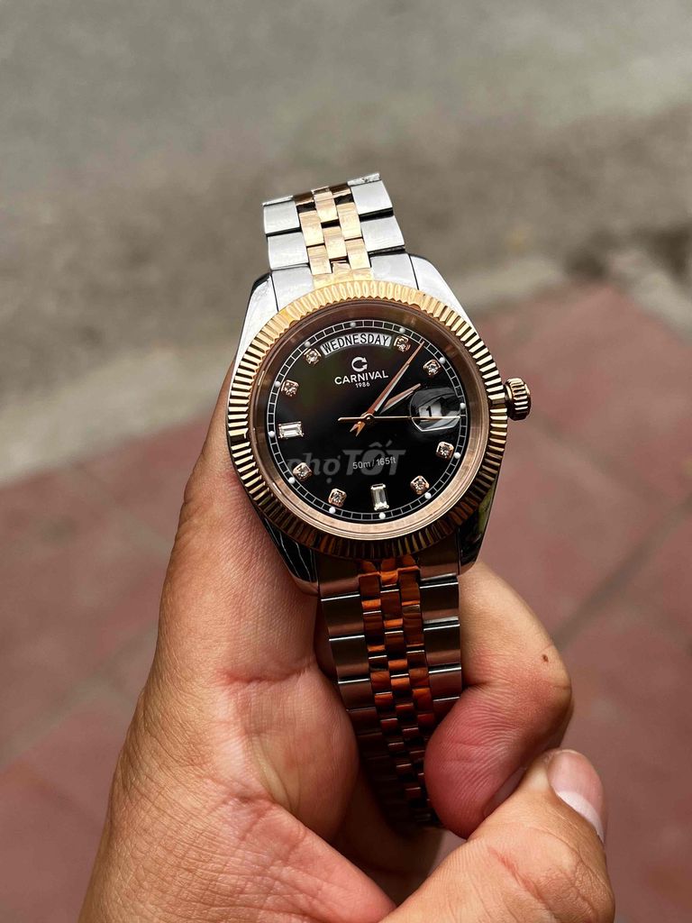 Đồng hồ Carnival 8190G Nam. Mua bán Đồng hồ tại Quận Bắc Từ Liêm Hà Nội được đăng bởi binhnguyen hình 1