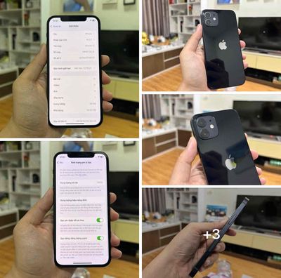 iPhone 12 128GB Đen FULLBOX new APPLE 2024 chất