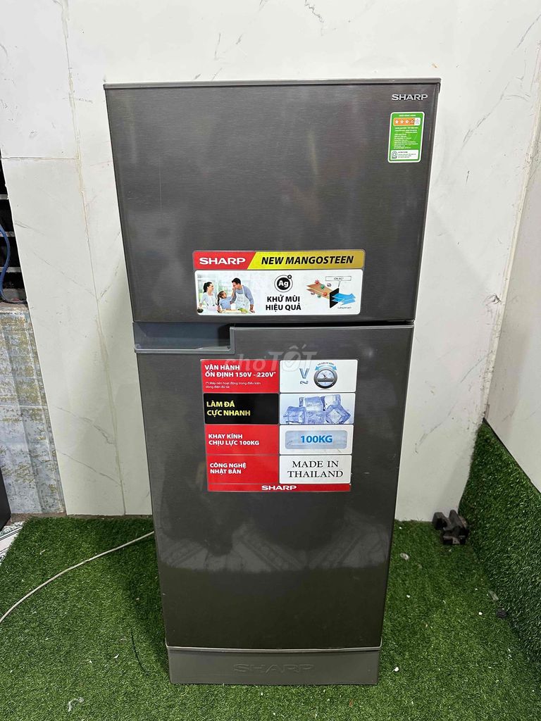Tủ lạnh Sharp 180L Xám Thái Lan. Mua bán Tủ lạnh tại Quận Hải Châu Đà Nẵng được đăng bởi Duy bảo hình 1