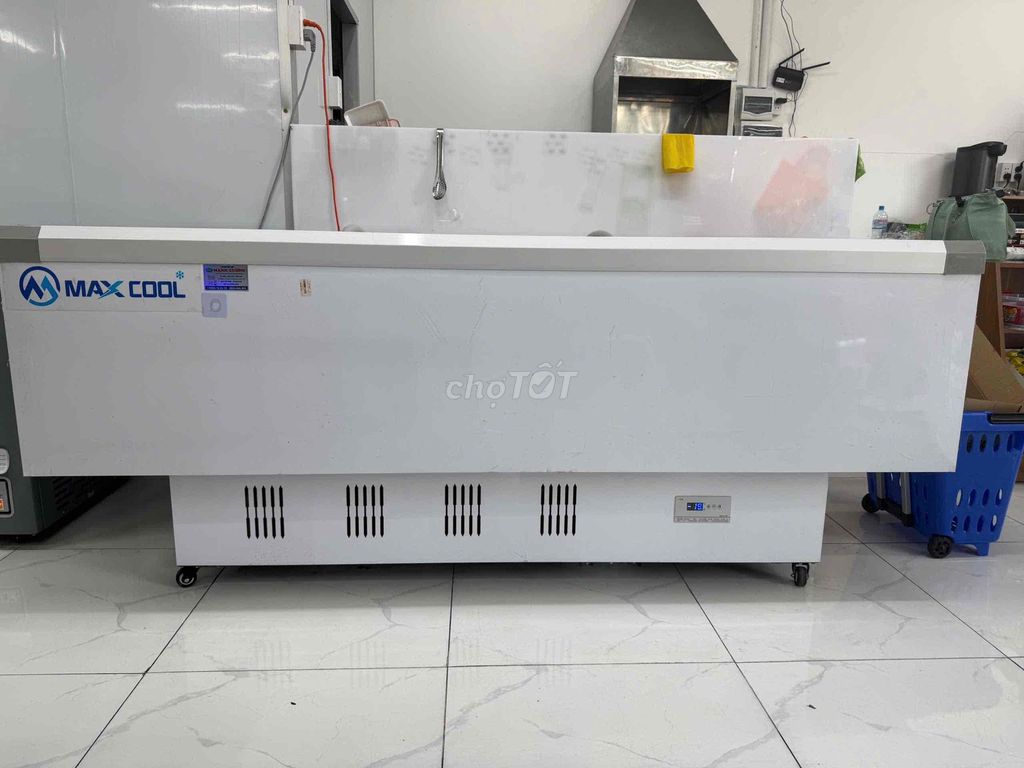 Tủ đông MAX COOL Trắng Kim loại Gia đình. Mua bán Tủ lạnh tại Thị xã Bến Cát Bình Dương được đăng bởi Tôm Đú hình 1