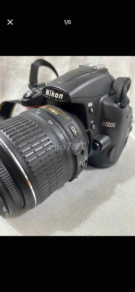 Máy ảnh Nikon D5000 DSLR Đen Nhật. Mua bán Máy ảnh, Máy quay tại Huyện Trà Ôn Vĩnh Long được đăng bởi Thúy hình 1