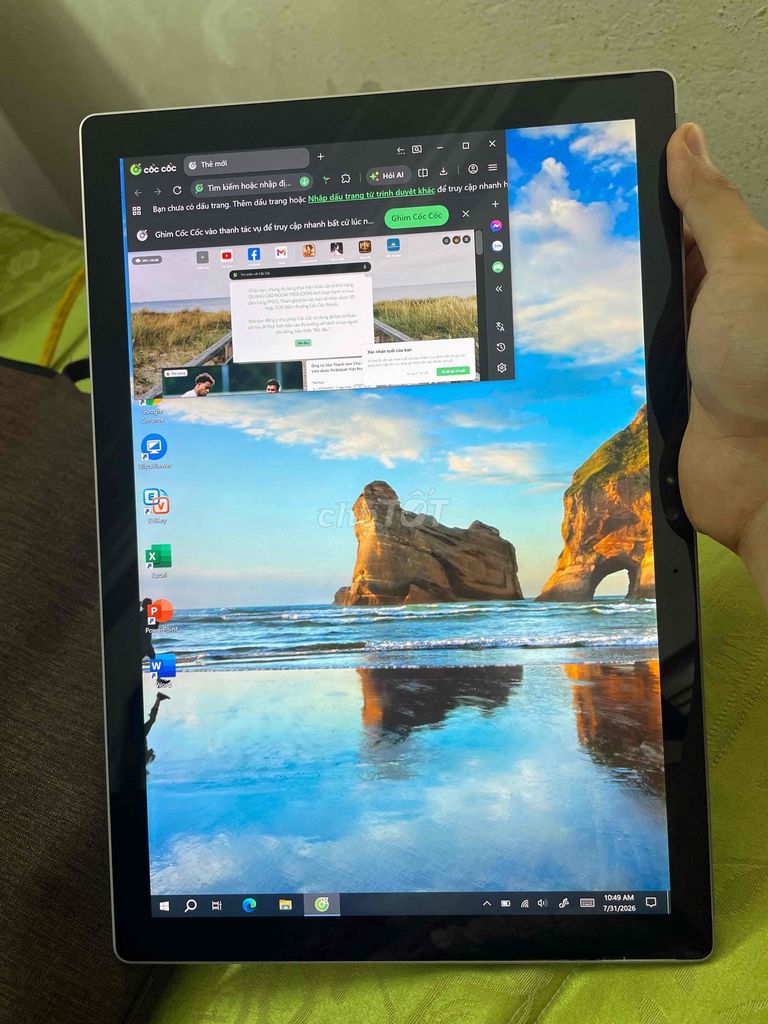 Microsoft Surface Pro 4 4GB/128GB Bạc. Mua bán Máy tính bảng tại Quận Thanh Xuân Hà Nội được đăng bởi Trần Xuân Khánh hình 1