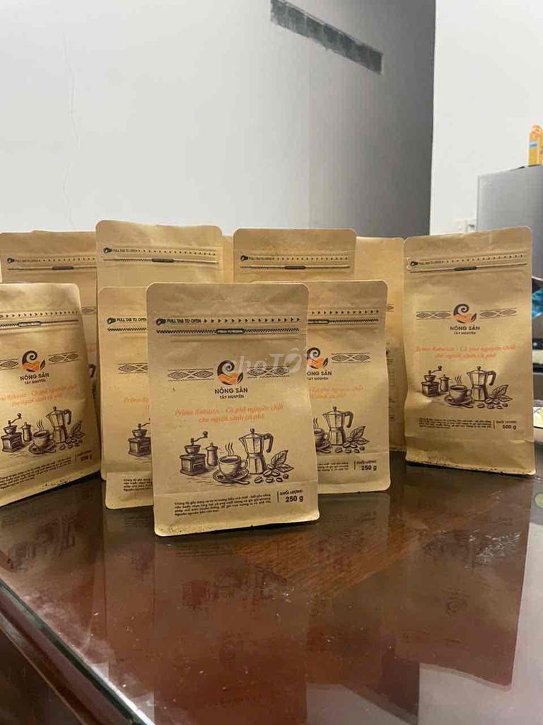 Cà phê Robusta 250g - Nông Sản Tây Nguyên