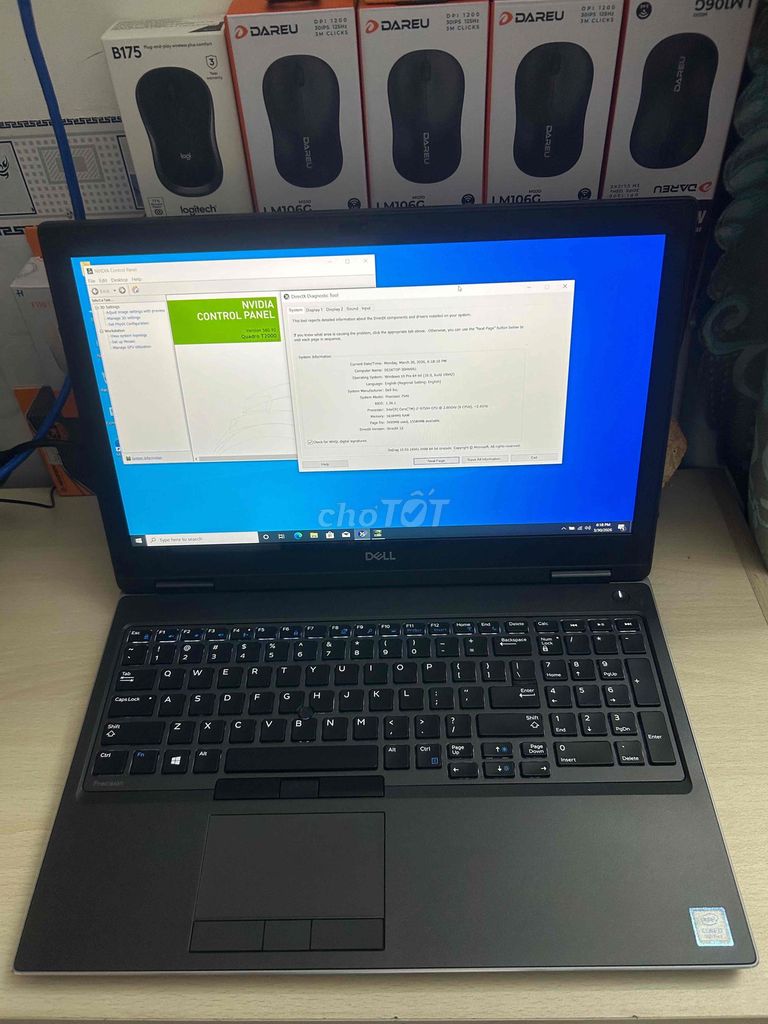 Laptop Dell Pre 7540 i7-9750H/16G/512G/T2000 15.6. Mua bán Laptop tại Quận Ninh Kiều Cần Thơ được đăng bởi Truyền PC hình 1