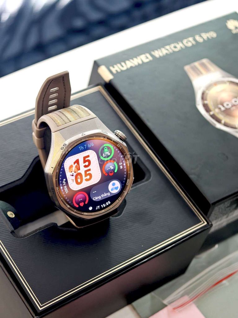 Huawei Watch GT 6 Pro Nâu 46mm. Mua bán Thiết bị đeo thông minh tại Quận Gò Vấp Tp Hồ Chí Minh được đăng bởi HoangDang hình 1