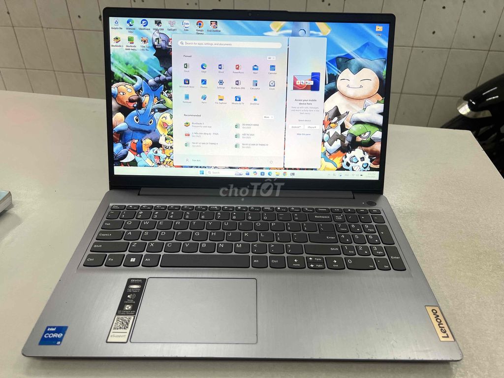 Lenovo Ideapad 3 i5-1235U 15 inch 8/512GB Zin Đẹp. Mua bán Laptop tại Quận Tân Bình Tp Hồ Chí Minh được đăng bởi Cầm Đồ Lê Cường hình 1