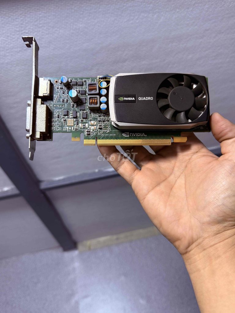 Card đồ họa NVIDIA Quadro 600 1GB Low Profile. Mua bán Linh kiện (RAM, Card...) tại Quận 10 Tp Hồ Chí Minh được đăng bởi facebook Tiệm Hoa Lilith  hình 1