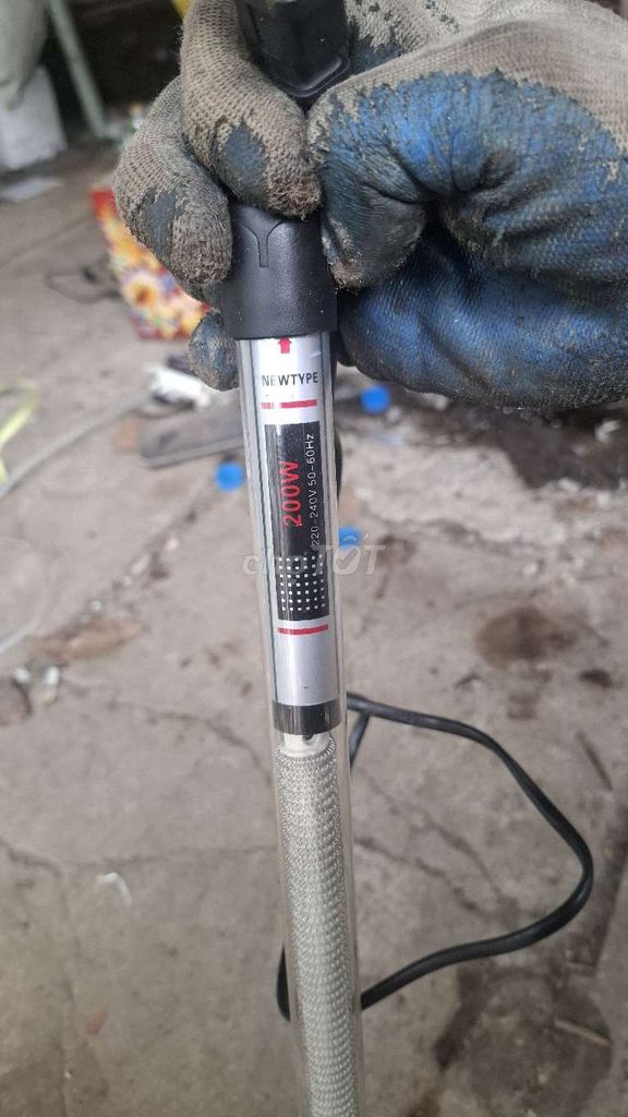 Máy sưởi hồ cá RS-408D 200W 99% mới. Mua bán Phụ kiện, Thức ăn, Dịch vụ tại Huyện Càng Long Trà Vinh được đăng bởi HuuTinh Tran hình 1