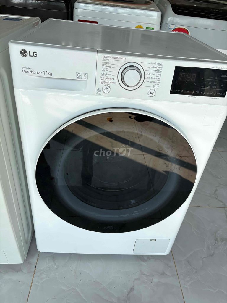 Máy giặt LG 11kg DirectDrive Trắng. Mua bán Máy giặt tại Thành phố Buôn Ma Thuột Đắk Lắk được đăng bởi Đức phong hình 1
