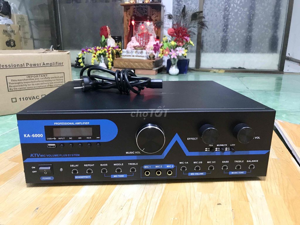 Cục đẩy liền vang KA 6000 - Như Mới. Mua bán Tivi, Âm thanh tại Quận Tân Phú Tp Hồ Chí Minh được đăng bởi Tony Nghĩa Audio Hàng Bãi  hình 1
