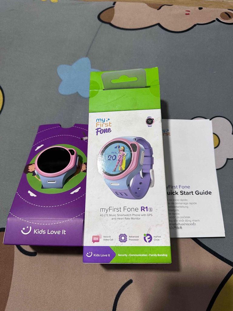 myFirst Fone R1s Hồng Tím. Mua bán Thiết bị đeo thông minh tại Huyện Hóc Môn Tp Hồ Chí Minh được đăng bởi Hiệp Con  hình 1