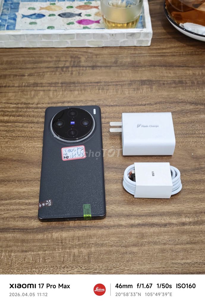Vivo X100S Pro 16/512 Đen sạc 80w có ship COD. Mua bán Điện thoại tại Quận Hoàng Mai Hà Nội được đăng bởi Trần Ngọc Hiếu hình 1
