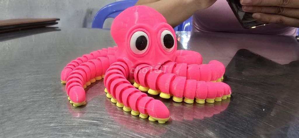 Đồ chơi Bạch tuộc Nhựa in 3D. Mua bán Mẹ và bé tại Quận 5 Tp Hồ Chí Minh được đăng bởi Thuyền Võ Thị Kim hình 1