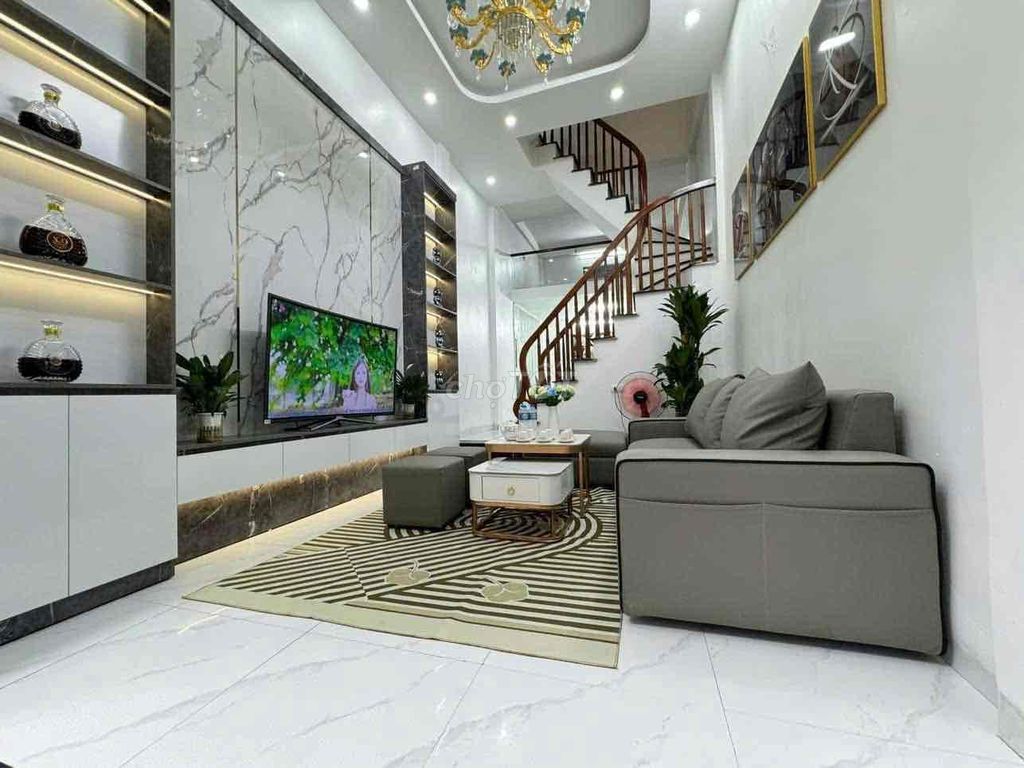 Bán nhà 40m2*5T Kim Giang, Ngõ thông ba gác tránh, 2 thoáng, Gần phố