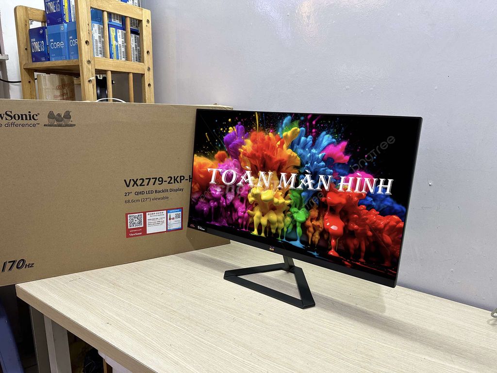 Màn đẹp 27" 2k 170hz Khách chọn rất nhiều - VX2779