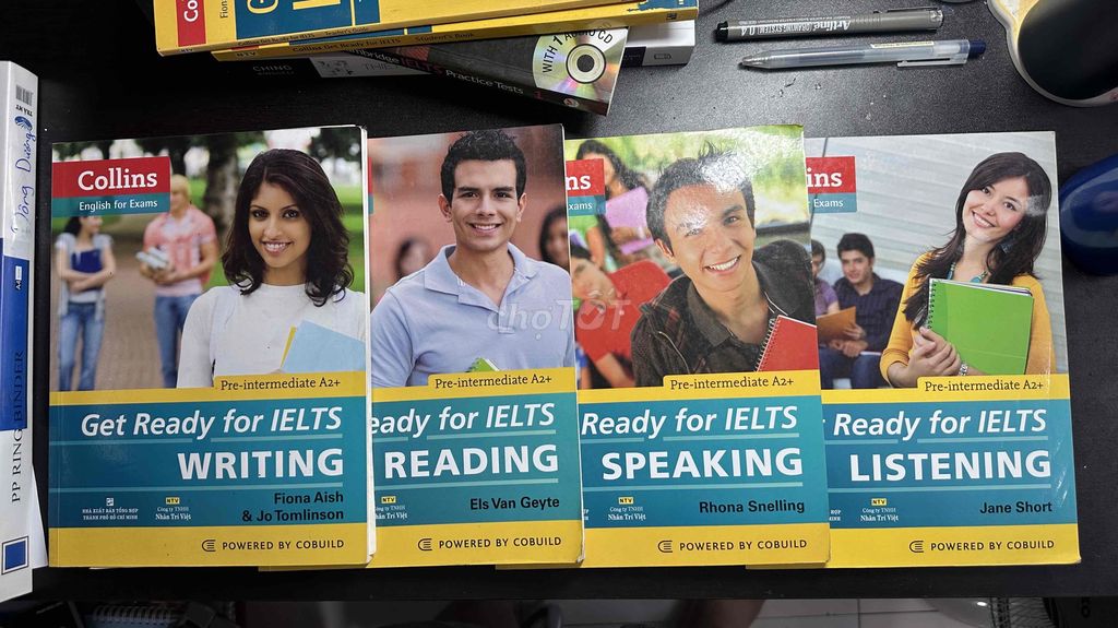 COMBO 7 SÁCH IELTS (GET READY + 3.5-4.5 + PRACTICE