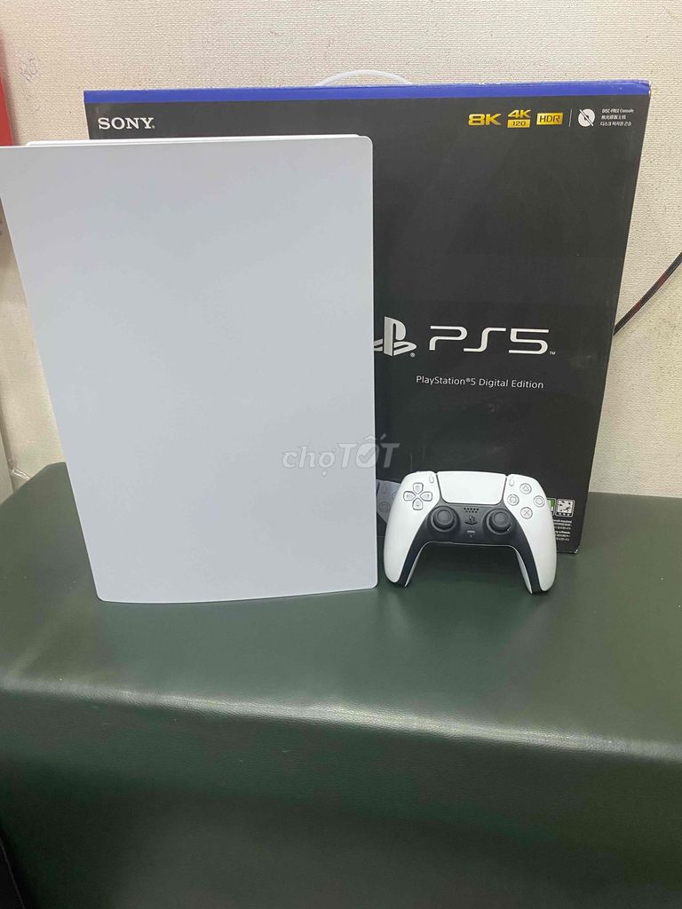 máy chơi game ps5 bản không ổ đĩa +tay cầm giá tốt