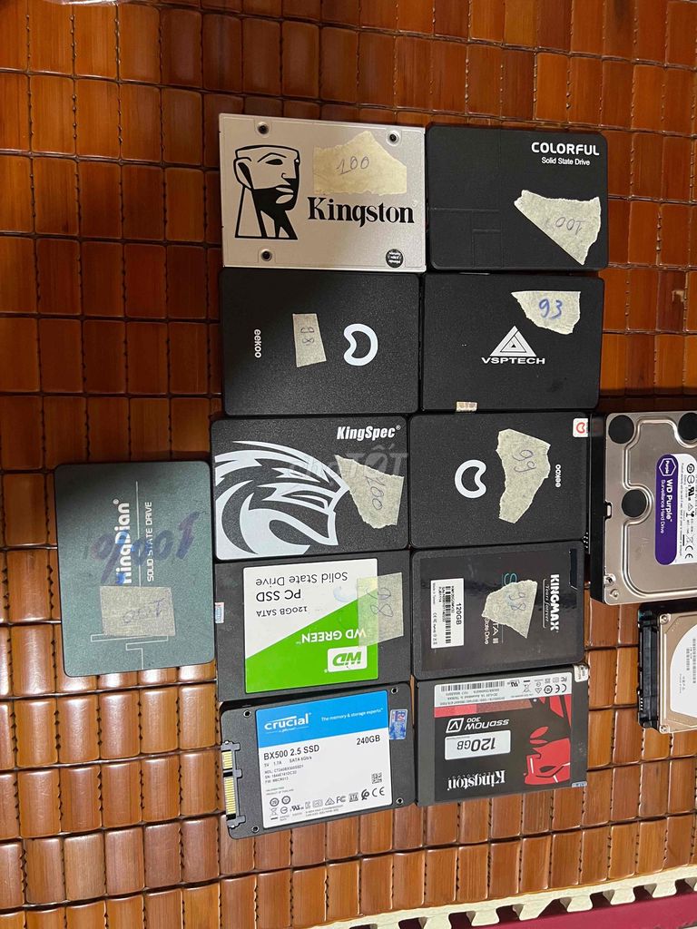 bán ít ổ ssd và ssd M2 - hhd 2T. Mua bán Linh kiện (RAM, Card...) tại Quận 7 Tp Hồ Chí Minh được đăng bởi Anh tèo hình 1