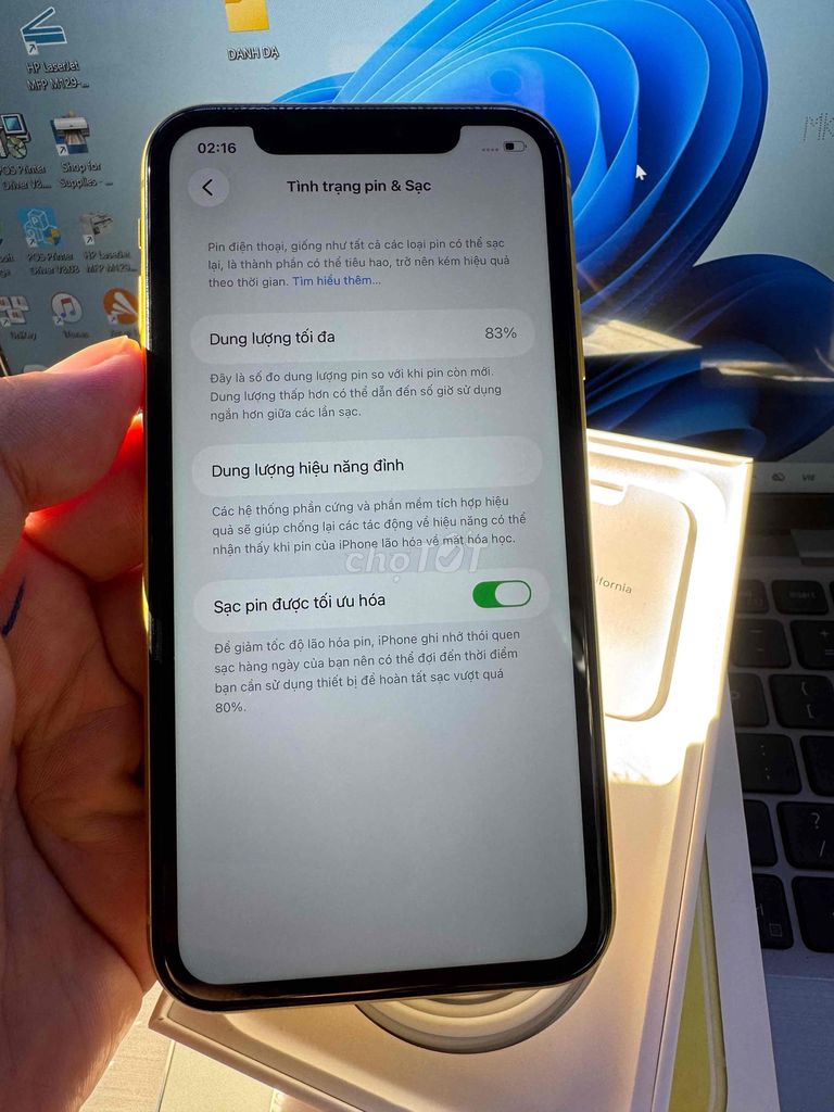 Apple iPhone 11 64GB Vàng. Mua bán Điện thoại tại Quận 6 Tp Hồ Chí Minh được đăng bởi QUỐC THIÊN BÁN GÓP 0 ĐỒNG  hình 1