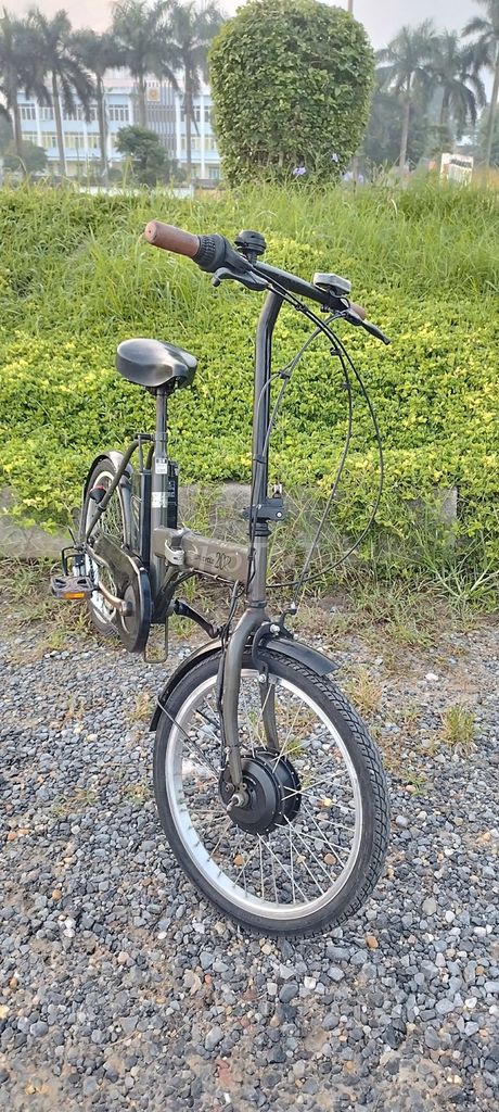Xe đạp điện Nhật Bản gấp gọn 20 inch. Mua bán Xe điện tại Quận Long Biên Hà Nội được đăng bởi trần bích ngọc hình 3