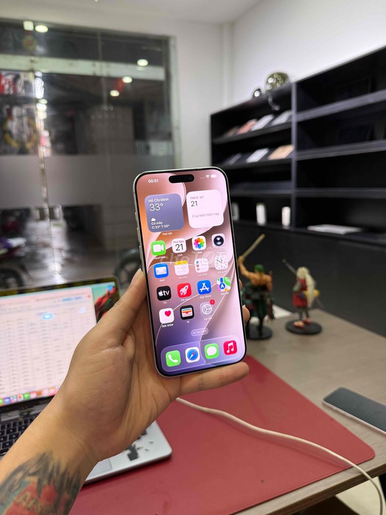 iPhone 17 Pro Max Zp/a 256GB Zin áp nguyên bản. Mua bán Điện thoại tại Quận Đống Đa Hà Nội được đăng bởi Hà Nội Mobile Bao Duyệt Nợ Xấu hình 1