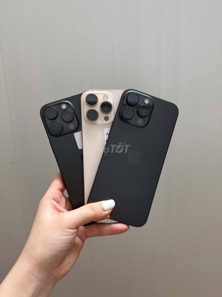  iPhone 16 Pro Max 256GB 512GB pin 9x% zin đẹp . Mua bán Điện thoại tại Quận Cầu Giấy Hà Nội được đăng bởi Henry Shop hình 1