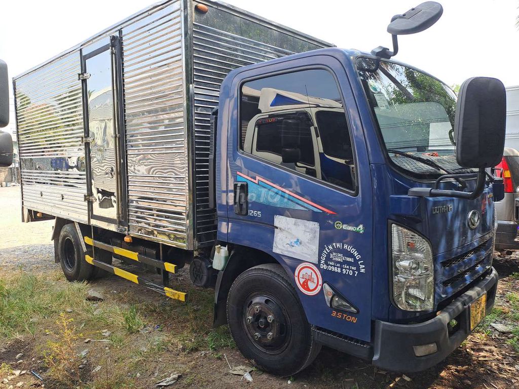 Xe tải IZ65 thùng Kín đời 2019 ngợp Ngân Hàng