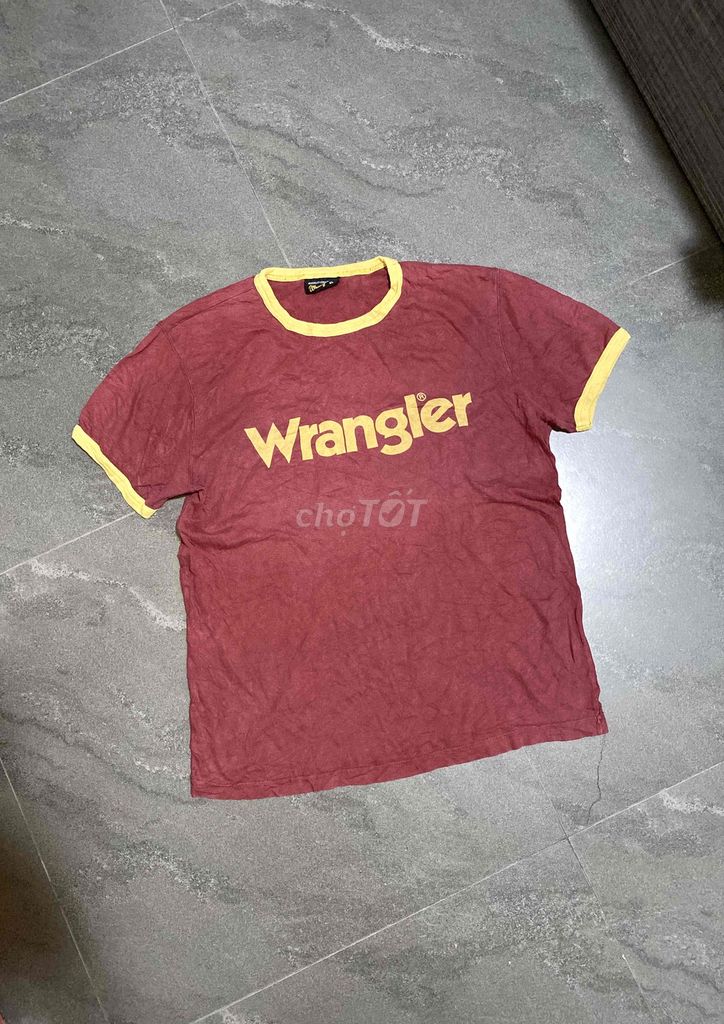 Áo thun Wrangler Vintage Đỏ đô M. Mua bán Quần áo tại Quận Phú Nhuận Tp Hồ Chí Minh được đăng bởi Lê Diễm hình 1