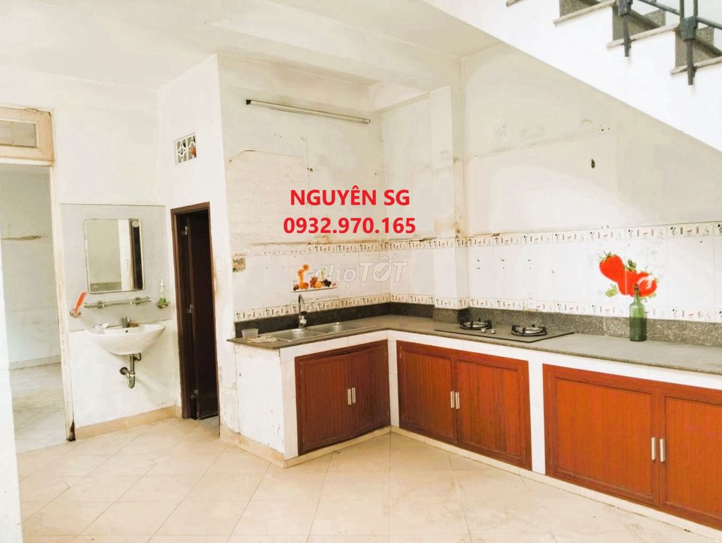 BÁN NHÀ BÌNH THẠNH.5 TẦNG,HẺM 5M,XE HƠI VÔ NHÀ, BÙI HỮU NGHĨA,GIÁP Q.1