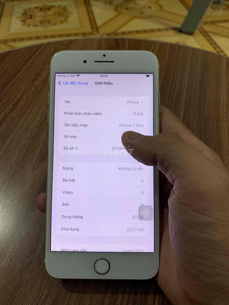 iPhone 7 Plus 32GB Vàng. Mua bán Điện thoại tại Thành phố Dĩ An Bình Dương được đăng bởi Quốc Thắng hình 1