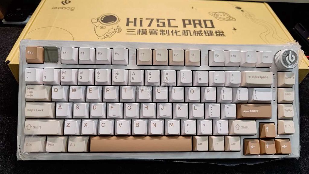Bàn phím cơ Leobog Hi75c Pro Cà phê. Mua bán Phụ kiện (Màn hình, Chuột...) tại Huyện Thủ Thừa Long An được đăng bởi Võ Ngọc Tại hình 1