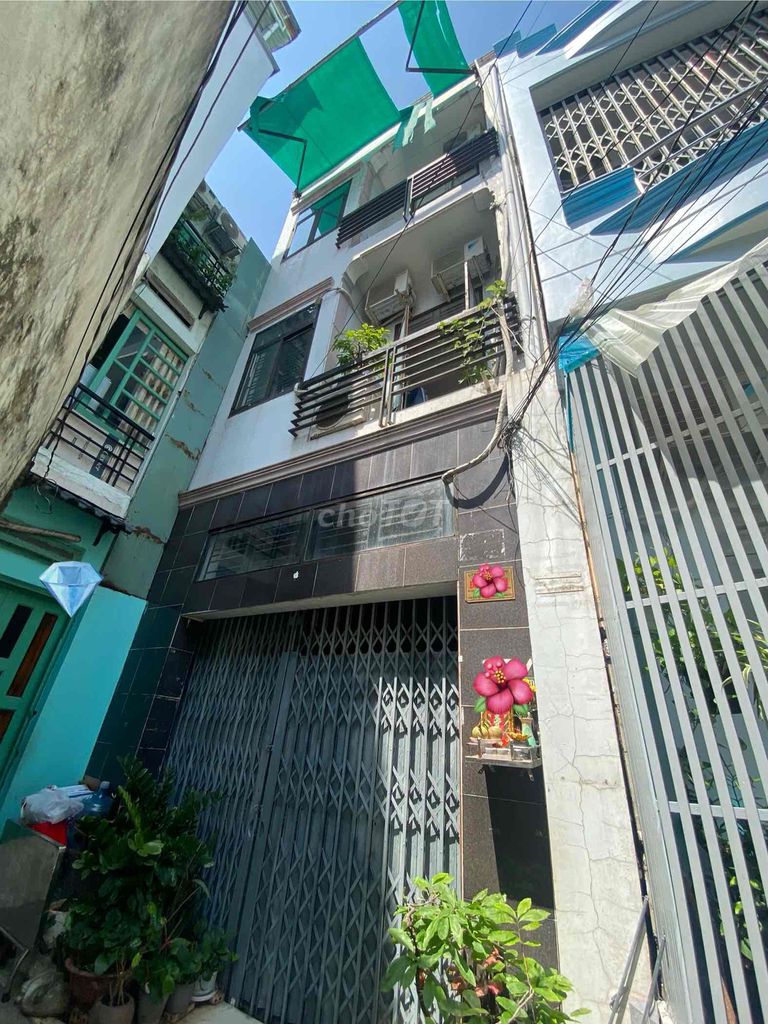 NHÀ LÝ THƯỜNG KIỆT, P8, TÂN BÌNH – 4 TẦNG, 52M², 5PN, 3WC, 5.3 TỶ