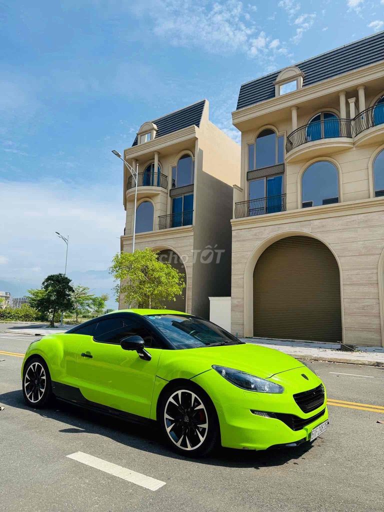 Peugeot RCZ 2013 Французский банановый зеленый