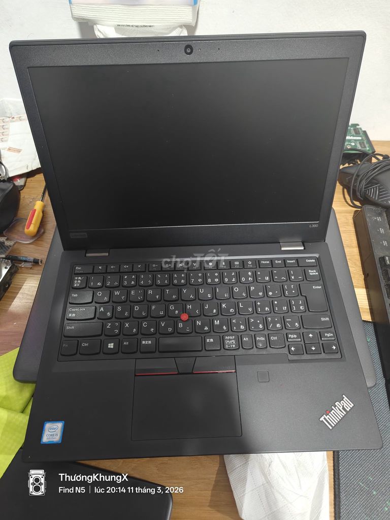 M cần bán Thinkpad L390 i5-8250U 8GB/256GB. Mua bán Laptop tại Quận Hoàng Mai Hà Nội được đăng bởi Thương Khung hình 1