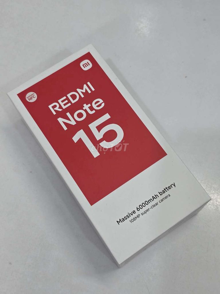 Xiaomi Redmi Note 15 8GB/128GB Mới. Mua bán Điện thoại tại Quận Ninh Kiều Cần Thơ được đăng bởi Lê Khang hình 1