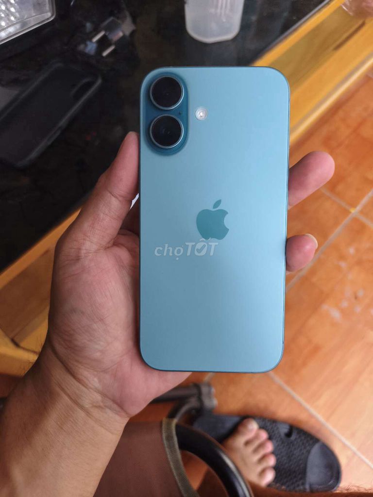 Apple iPhone 16 128GB Xanh 90%. Mua bán Điện thoại tại Quận Thanh Xuân Hà Nội được đăng bởi thưởng hình 1