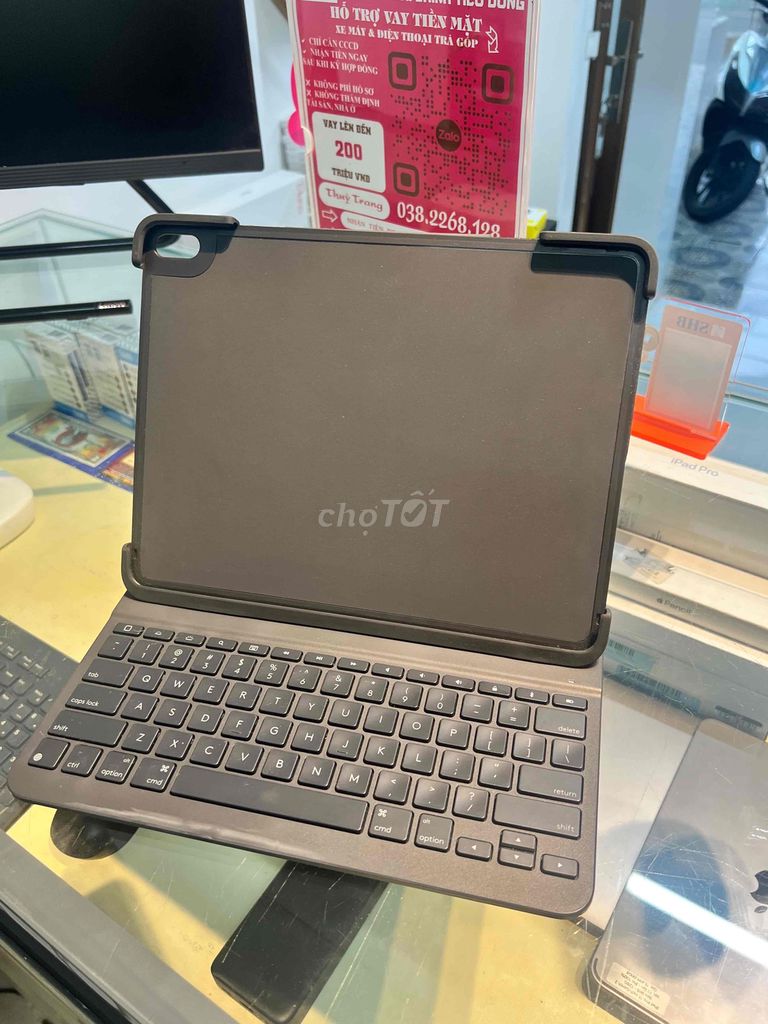 Bàn phím Logitech Slim Folio Pro Đen. Mua bán Phụ kiện (Màn hình, Chuột...) tại Quận 1 Tp Hồ Chí Minh được đăng bởi THIẾT BỊ GIA DỤNG hình 1