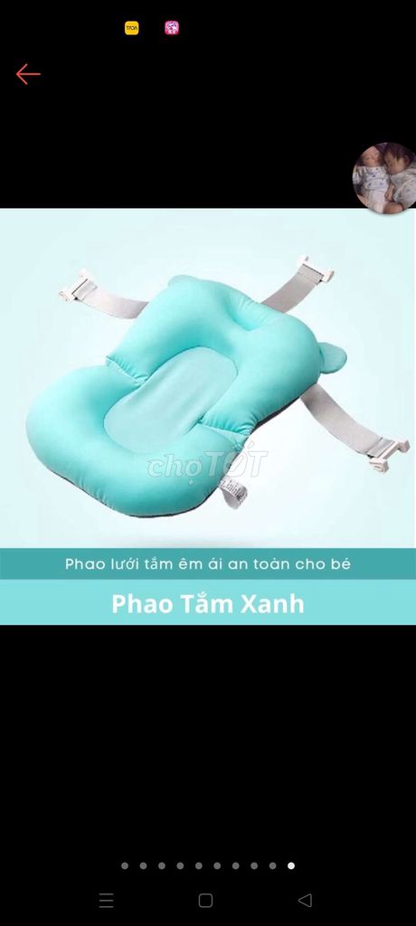 Phao tam cho be