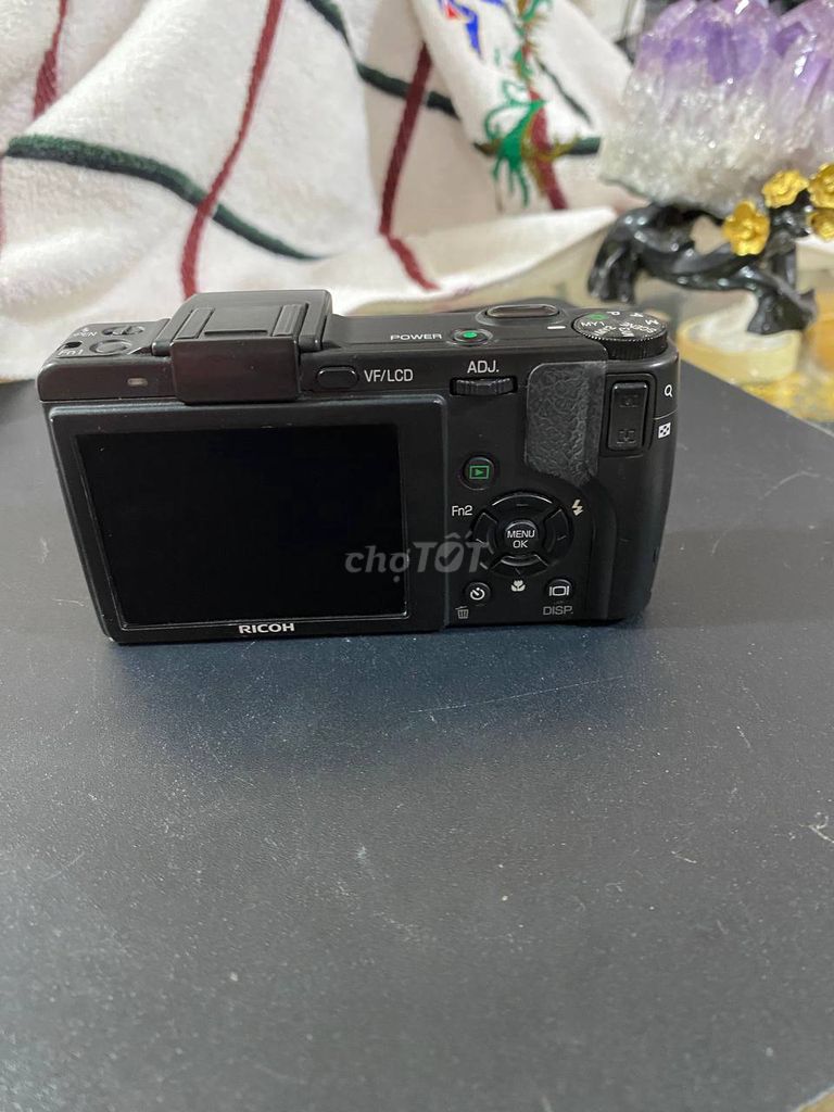 Máy ảnh Ricoh GX200 Đen đấu giá về. Mua bán Máy ảnh, Máy quay tại Huyện Trà Ôn Vĩnh Long được đăng bởi maximura hình 1