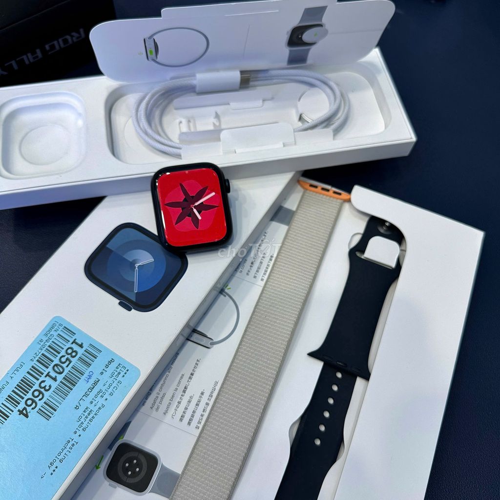 AppleWatch Series9 45mm (4G) Nhôm Size M/L Fullbox