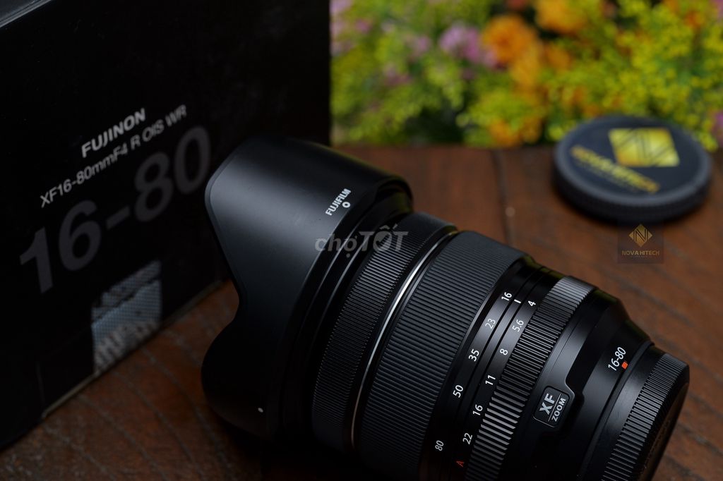 Ống kính Fujifilm XF 16-80 F4 Đen Đã sử dụng. Mua bán Máy ảnh, Máy quay tại Quận 3 Tp Hồ Chí Minh được đăng bởi NOVA HITECH hình 1