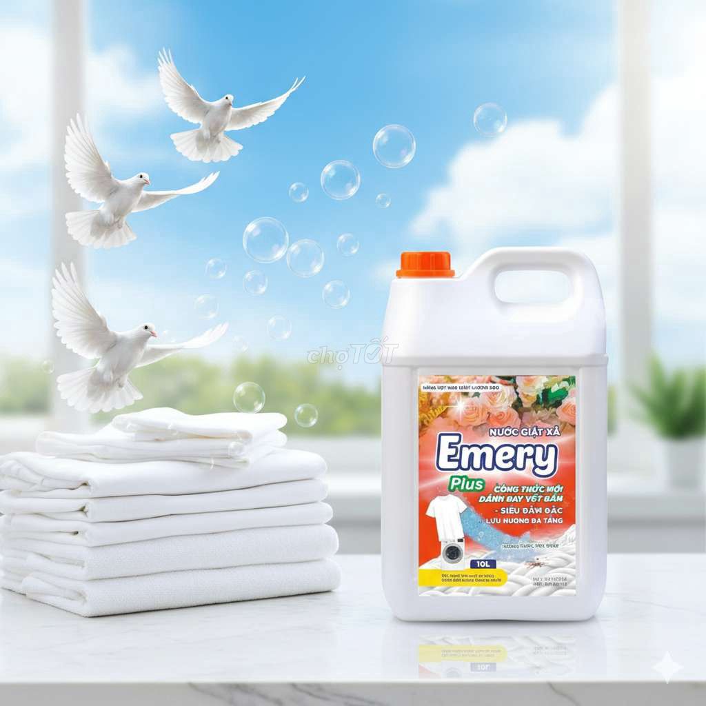 Nước giặt xả Emery 10L Siêu thơm. Mua bán Thiết bị vệ sinh, nhà tắm tại Thành phố Thái Bình Thái Bình được đăng bởi ha trung giap hình 1