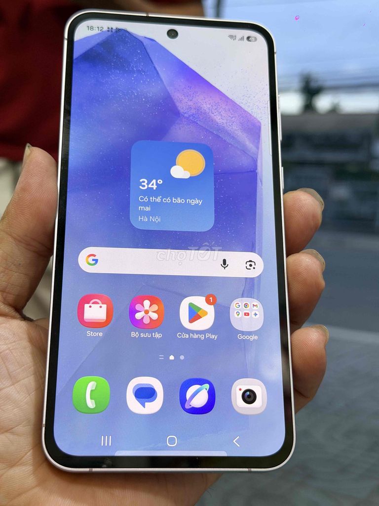 Samsung A55 5G 128GB Hồng VN 99%. Mua bán Điện thoại tại Thành phố Mỹ Tho Tiền Giang được đăng bởi Sanh Phone hình 1